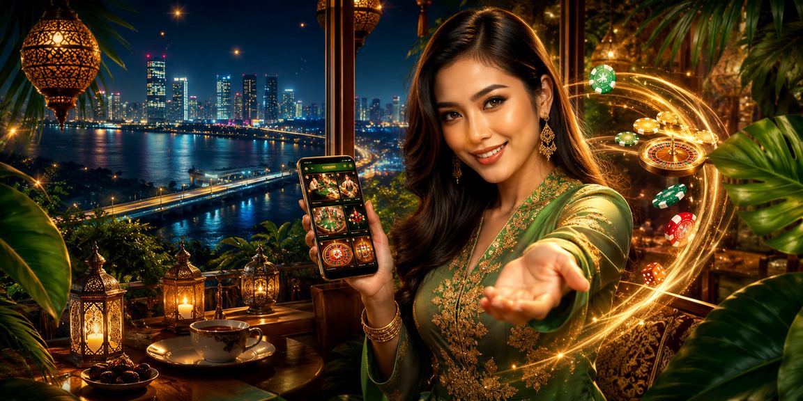 Pengguna cuci711 menikmati aplikasi Android di Johor semasa musim perayaan